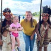 Kaitlin McDonald | Facebook
Missionary Kaitlin Wadkins McDonald has served the War. She is pictured here with her daughter and Wao natives.